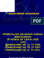 Menejemen Keu Da PP58 & Permen 13-2006 & 59-2007