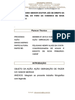 Instalação de hidrômetro em disputa judicial por abastecimento de água