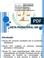 Dieta parenteral UTI