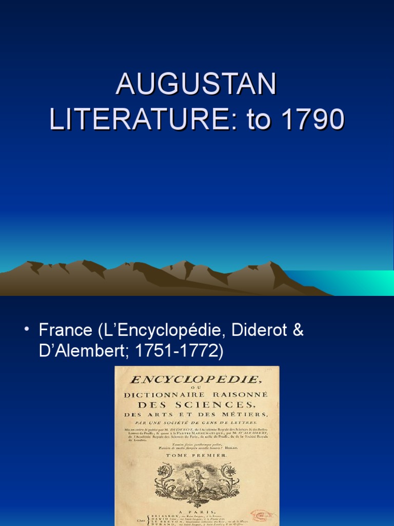 Augustan Romantic Lit PDF