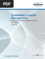 How To Use Codemeter Licenses