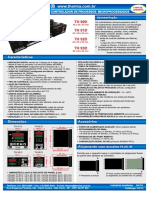 Catalogo Tecnico Controlador Temperatura Serie D