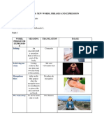 Enlisting New Words & Phrases and Expressions Unit 1