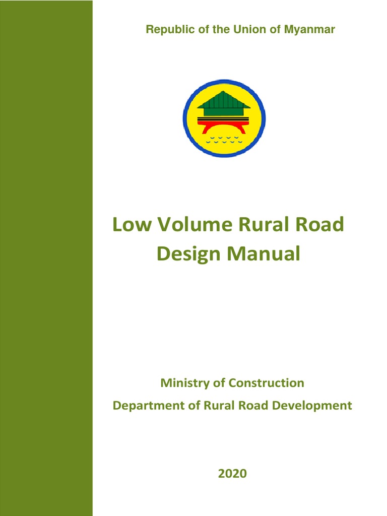 MOC Low Volume Rural Road PDF Road Surface Asphalt