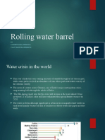 Rolling water barrel - Sangeet