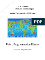 Unix  Programmation Réseau