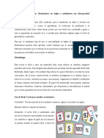 Estrategia para Enseñar Matemáticas en Ingles A Estudiantes Con Discapacidad Intelectual