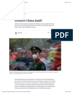Zero-Covid-Strategie: Lockert China Bald? - Tages-Anzeiger