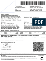 Tax Invoice for Wireless Earbuds