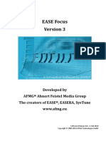 EASE Focus 3 User's Guide