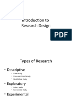 Introduction To Research Design 1