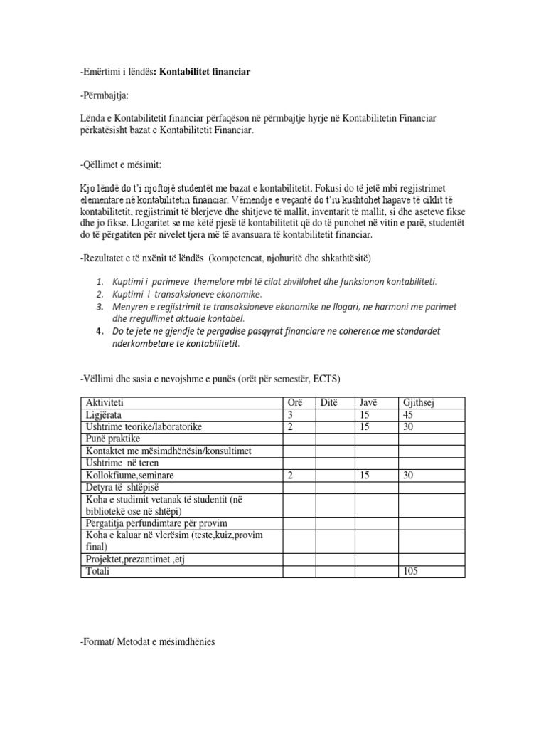Kontabilitet Financiar 1 | PDF
