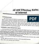 Relationship Between Nominal & Effective Rate of Interest