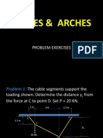 Cables & Arches Problem Exercises