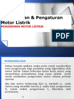 Penggunaan & Pengaturan Motor Listrik PENGEREMAN MOTOR LISTRIK