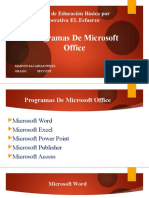 Programas de Microsoft Office