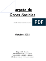 Carpeta de Obras Sociales Oct 2022