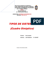 Tipos de Sistemas