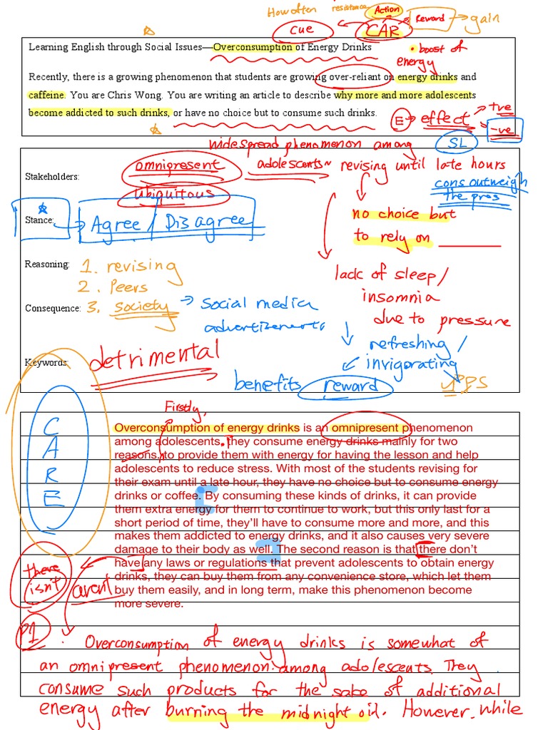The Growing Phenomenon of Adolescent Overconsumption of Energy Drinks