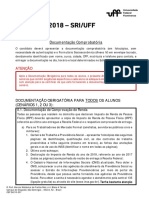 Edital 092018 - Anexo V - Relacao de Documentos Comprobatorios