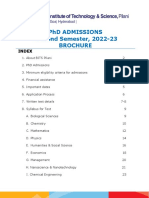 PhD Brochure 2nd Sem 22_23