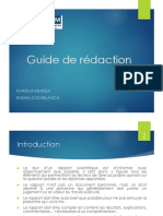 Guide de Rã©daction