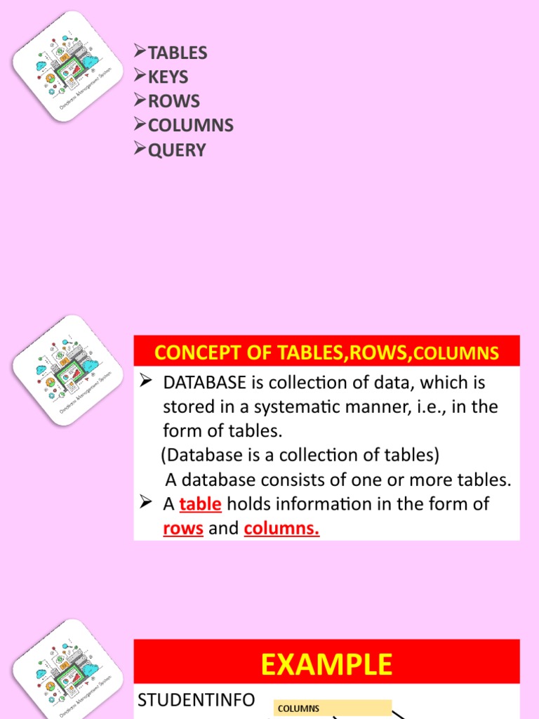 Keys in SQL PDF Relational Database Table (Database)
