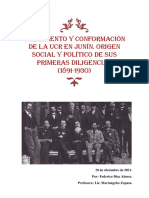 Surgimiento y Conformación de La Ucr en Junín. Origen Social y Político de Sus Primeras Diligencias (1891-1930)
