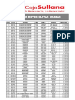 Venta de Motos Usadas 2019