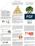 Folder Alimentação Saudável PRONTO