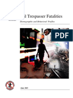 Rail Trespasser Fatalities Demographic