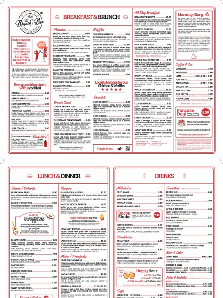 22 08 26 The Brunch Box Menu PDF