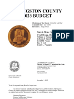 Livingston County adopted budget (2023)