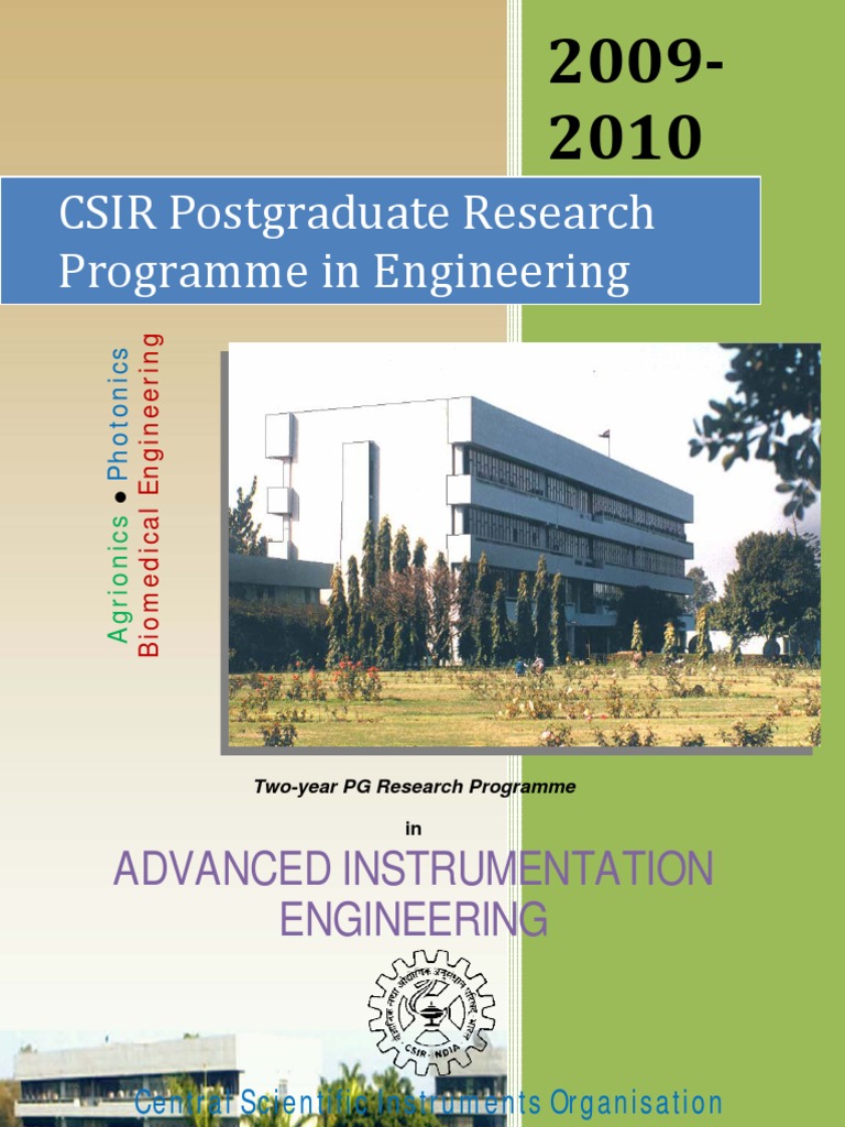 Csio-Aist Brochure (25 Aug 09) | PDF | Spectrophotometry | Differential ...