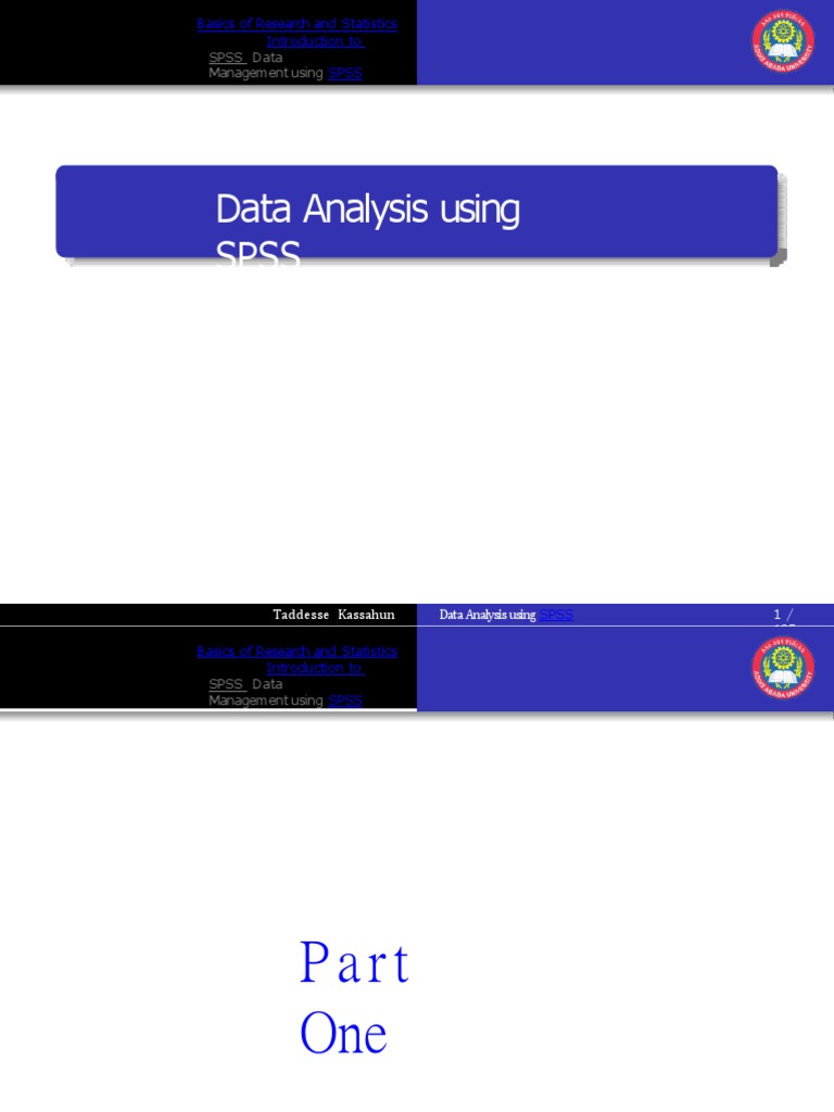 Data analysis using spss vvvip pdf