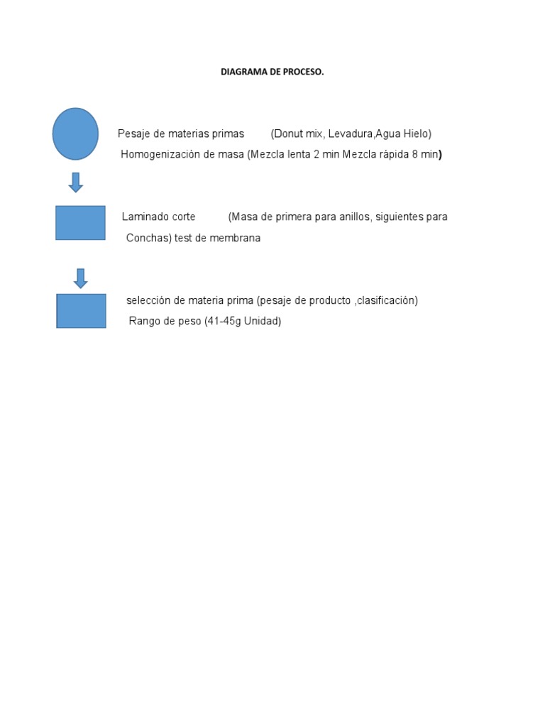 Diagrama de Proceso | PDF