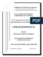 IV.3.1.- Componentes de los circuitos electrónicos - Link de las Diapositivas en Drive (Lòpez Contreras Emmanuel 1ro K)