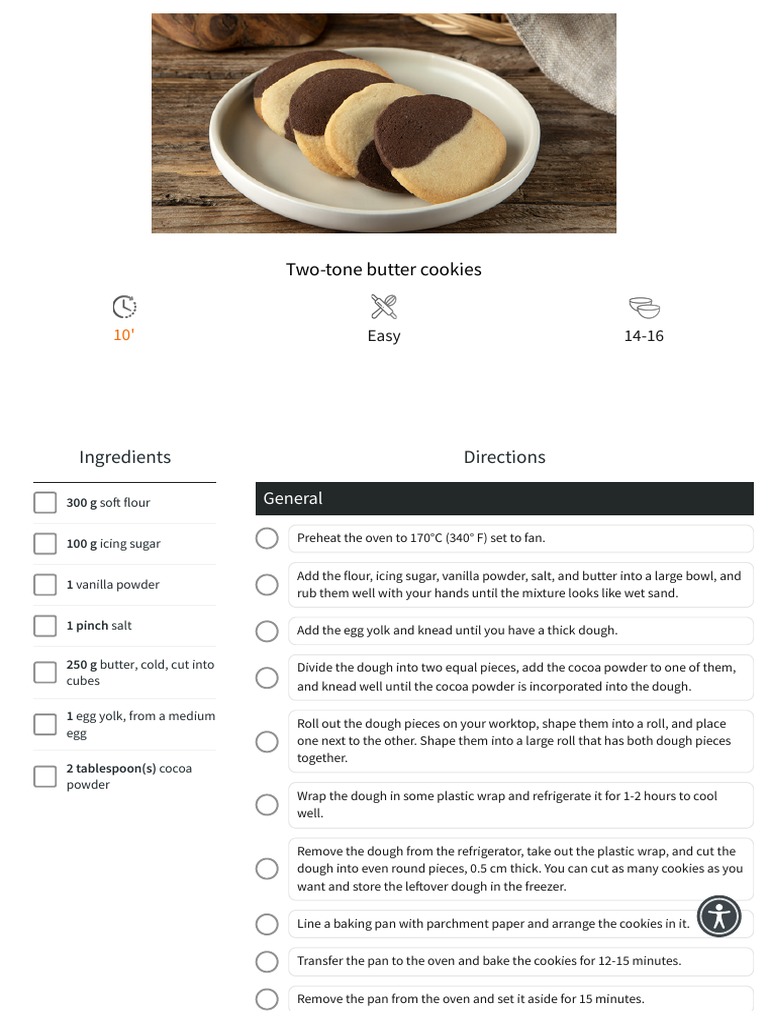 TwoTone Butter Cookies Akis Petretzikis PDF