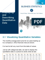 CHAPTER 3 Displaying and Describing Quantitative Data