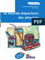 Unite Dietetique Le Glucido Repertoire Des Aliments