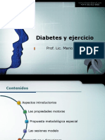 Diabetes y Ejercicio: Prof. Lic. Mario Di Santo