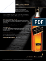 Johnnie Walker Black Label Fact Sheet