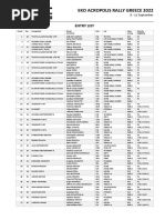 WRC - Rally of Greece - EntryList 3