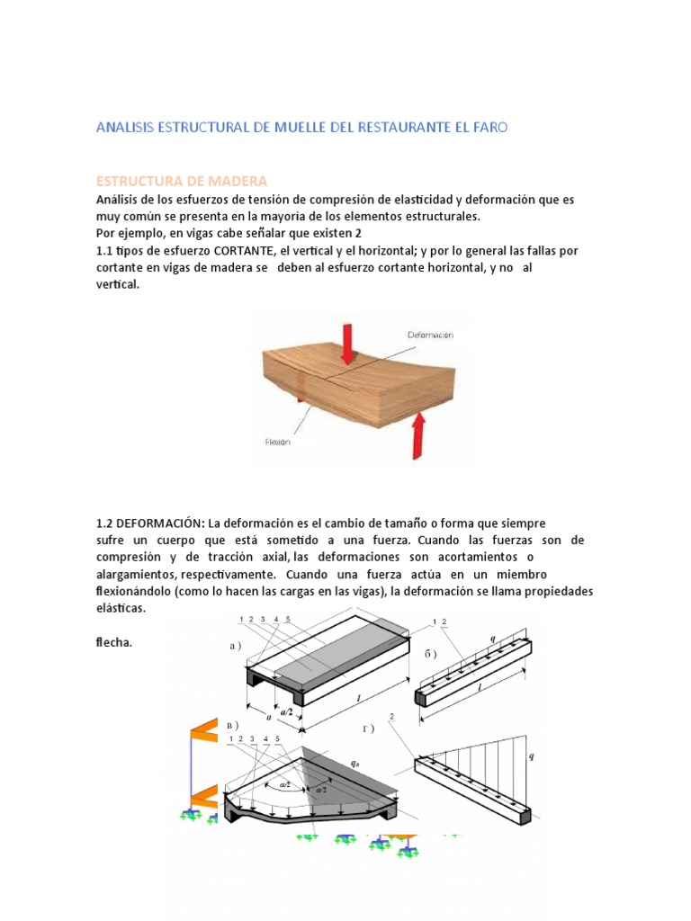 Analisis de Estructura Muelle | PDF