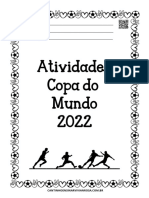 Atividades Copa Do Mundo 2022