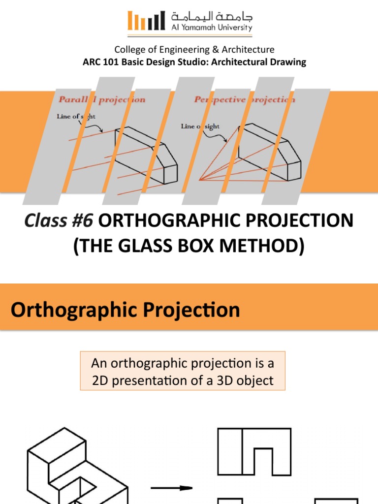 Lecture 6 - Orthographic Projection | PDF