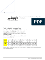 StatisticsWithTI-89 - Explorations Chapter 03 - Comparing Distributions of Univariate Data