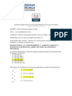 Examen de diagnóstico CCNA I ACADEMIAS LOCALES