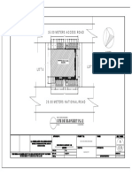 15.00 Meters Access Road: Site Development Plan