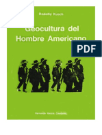 Kusch Geocultura Del Hombre Americano